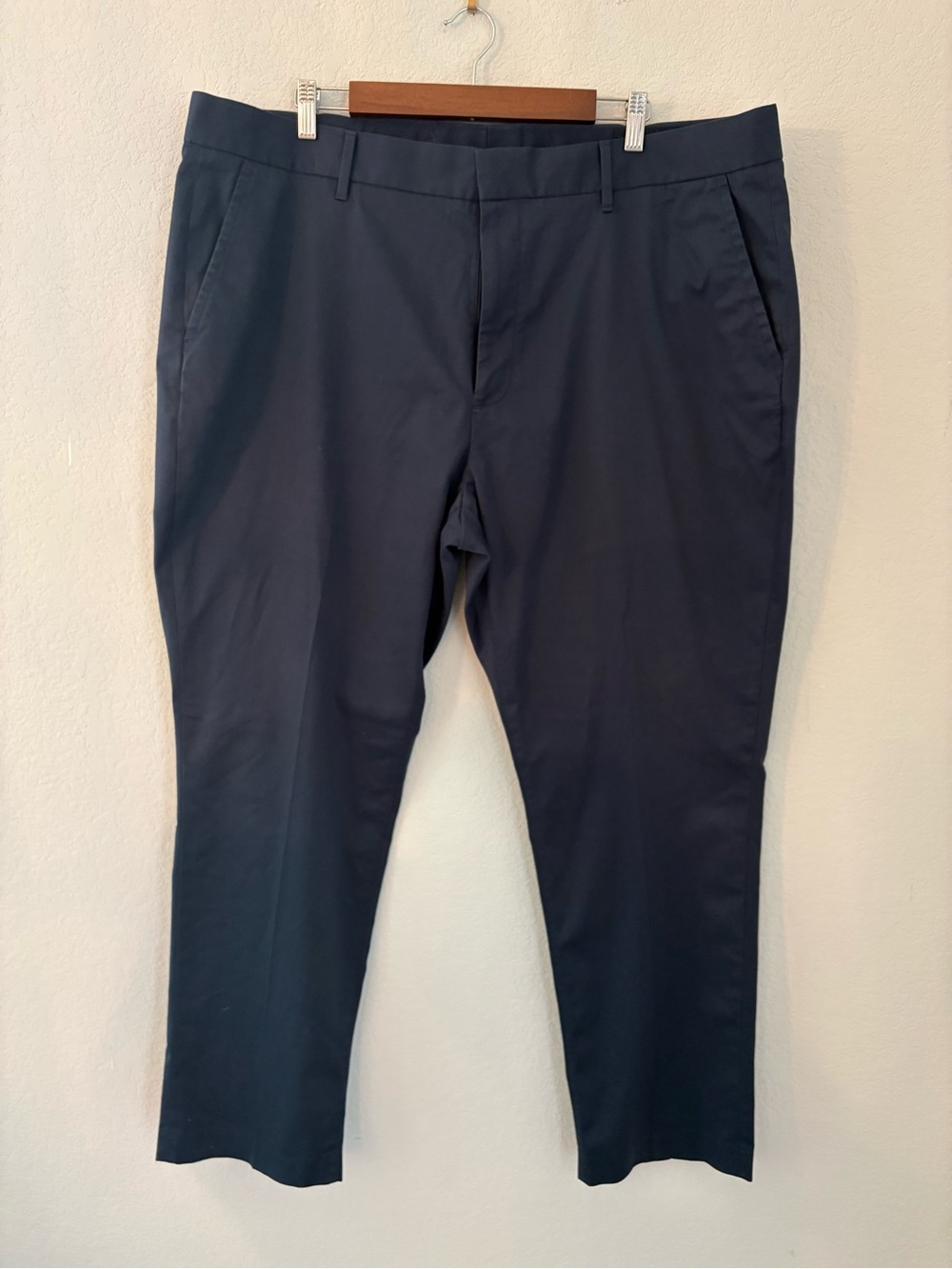 Mens Bononos Monday Slack Dress Pants Weekday Warrior Navy Athletic Fit 40X32